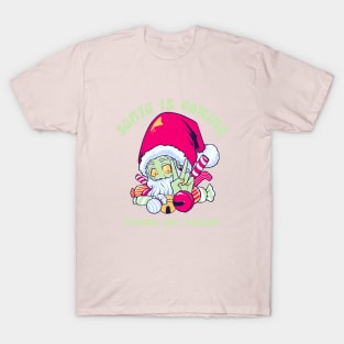 Santa is Coming “Trick or Treat” T-Shirt